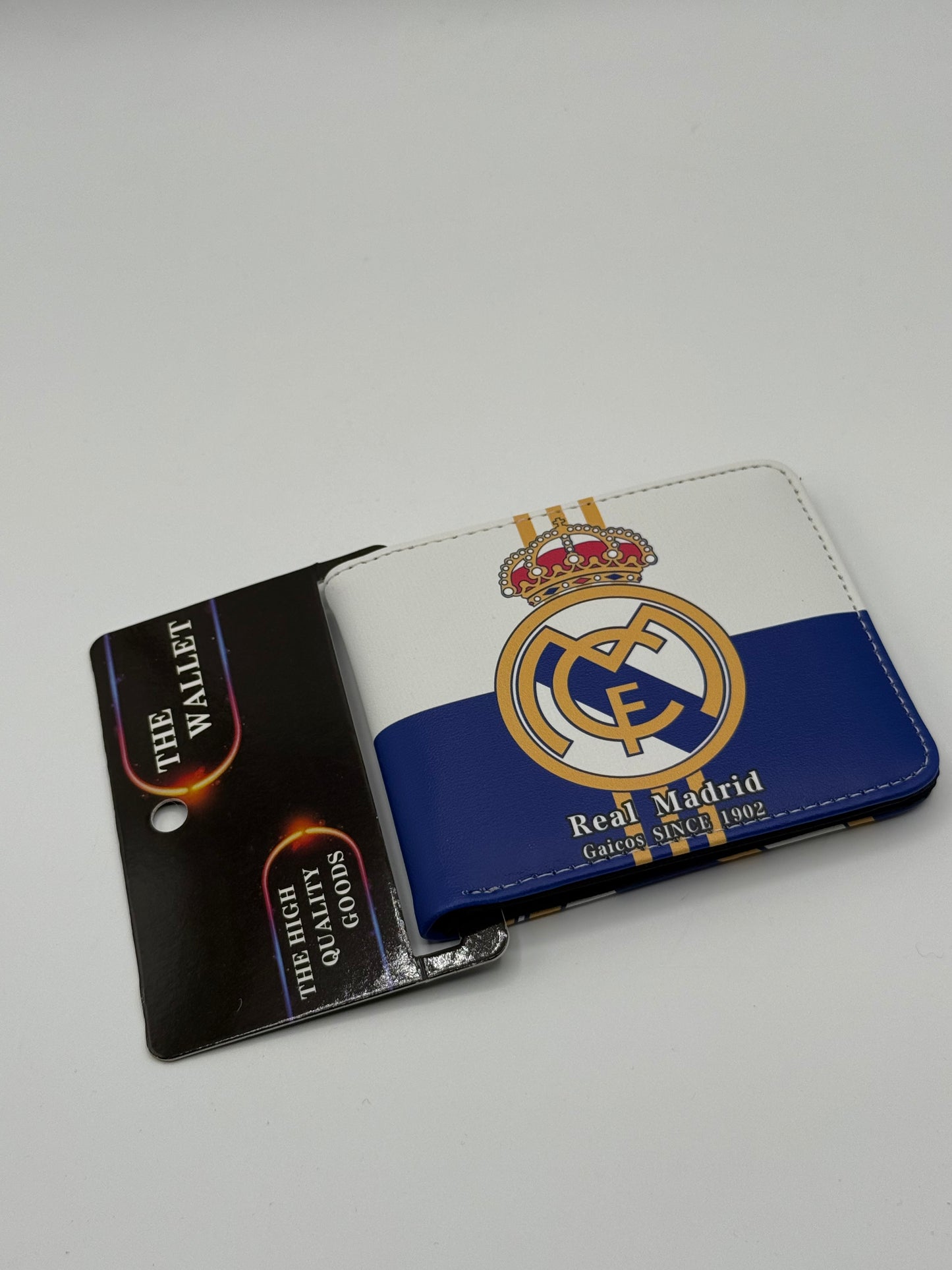 Premium Real Madrid Logo Wallet – High-Quality Imported Edition