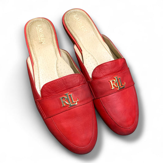 Lauren Ralph Lauren Women’s Alli MuleFlats | Pre-Loved Excellent Condition 10/10 | Size Women’s 11B | EU 42