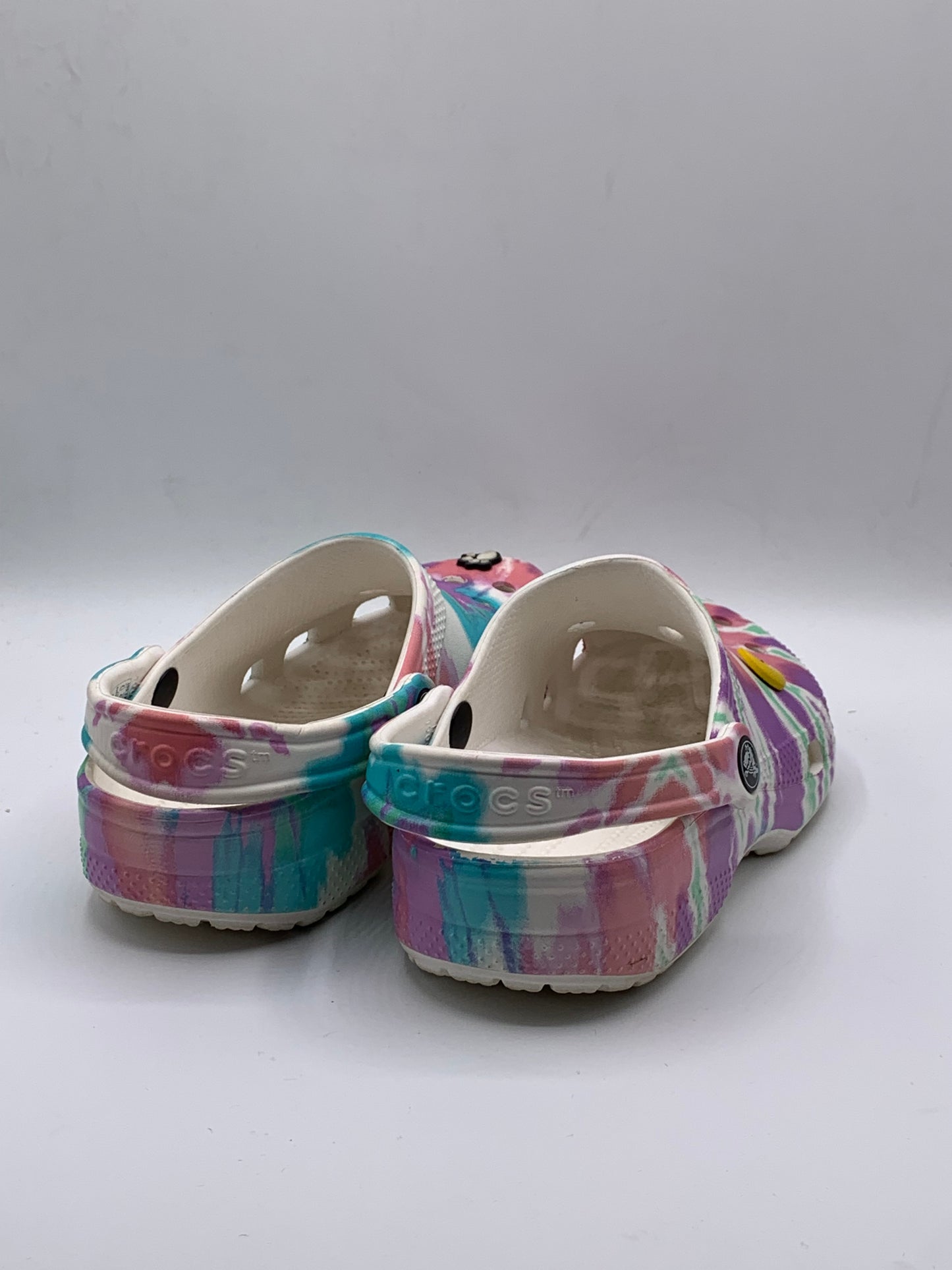 Crocs Classic Tie Dye Clogs | Pre Loved Condition 10/10 | Size M5 W7 | EU 37-38