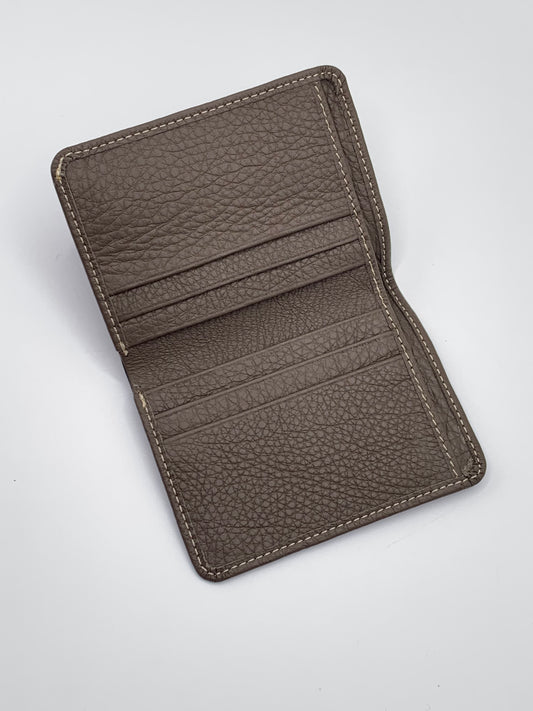 Premium Textured Leather Card Holder Wallet – Slim & Minimal Design