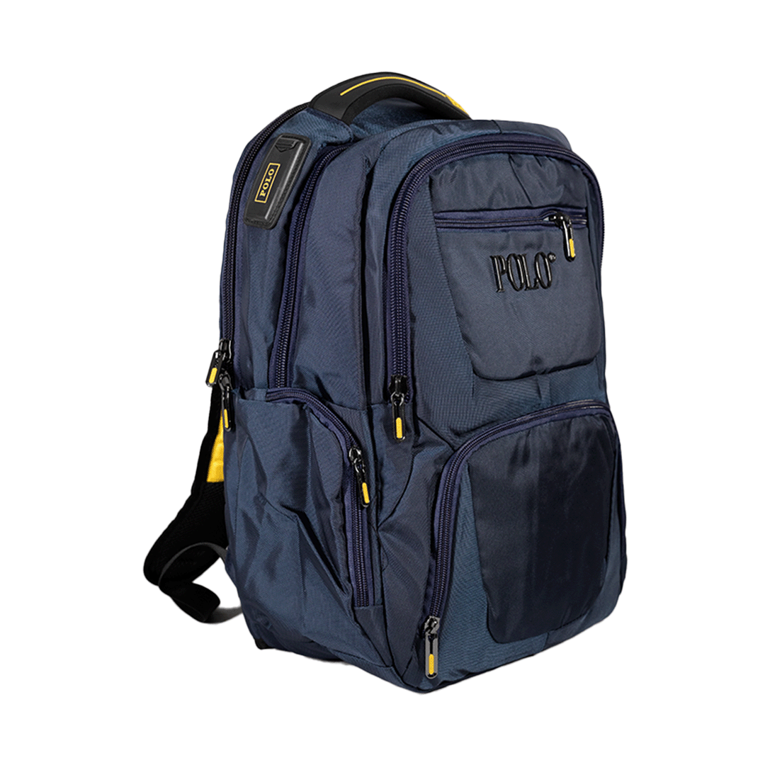 POLO Premium Travel Backpack – High-Quality, Laptop Compatible, Luggage-Style Design