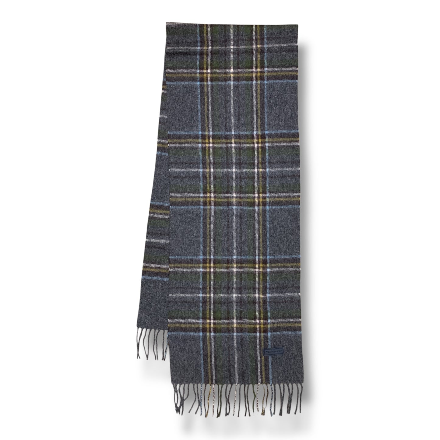 PIERRE CARDIN MEN’S 100% WOOL MUFFLER – ELEGANT WINTER CLASSIC