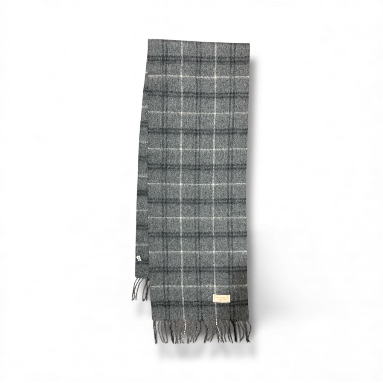 NINA RICCI Men’s 100% Wool Scarf – Luxury Winter Muffler for Elegant Warmth & Style