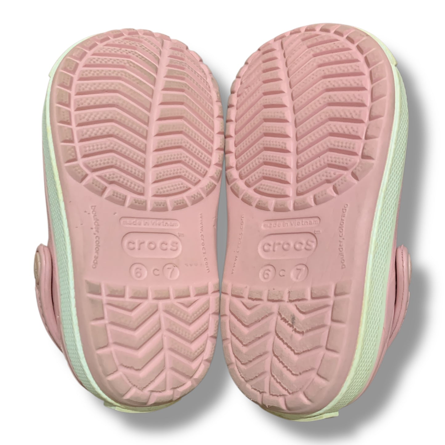 Crocs Kids Croc Band Clogs | Pre-Loved Condition 10/10 Excellent | Size C6-7 | 23-24