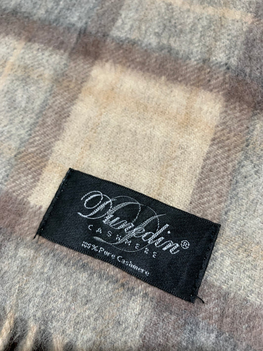 DUNEDIN MEN’S 100% CASHMERE WOOL SCARF/MUFFLER