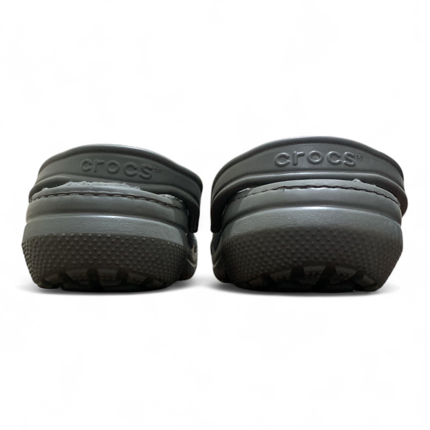 Crocs Classic Lined Clogs Slate Grey | Pre-Loved Condition Excellent Like Brand New | Size US M10 W12 | EU 42-43