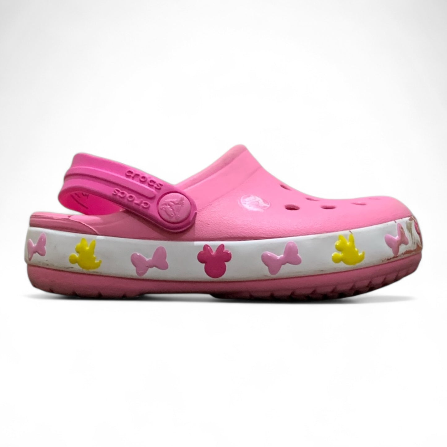 Crocs Kid’s Disney Pink Clogs 206800 | Condition 8.5/10 | Size C7 | 23-24