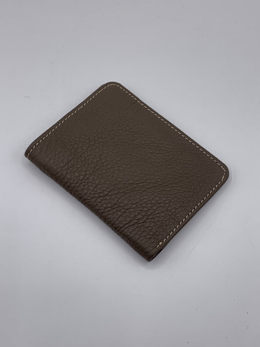 Premium Textured Leather Card Holder Wallet – Slim & Minimal Design