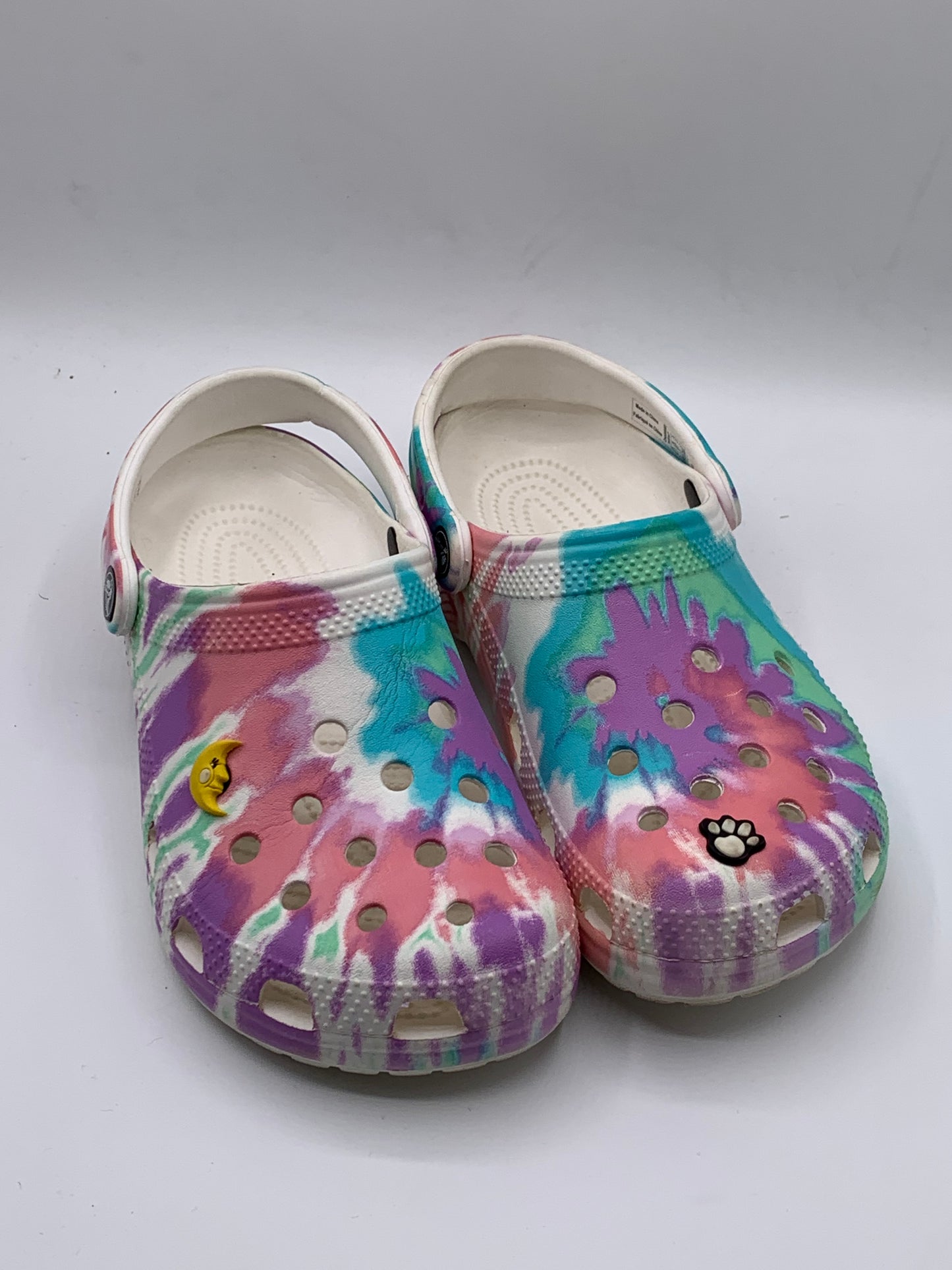 Crocs Classic Tie Dye Clogs | Pre Loved Condition 10/10 | Size M5 W7 | EU 37-38