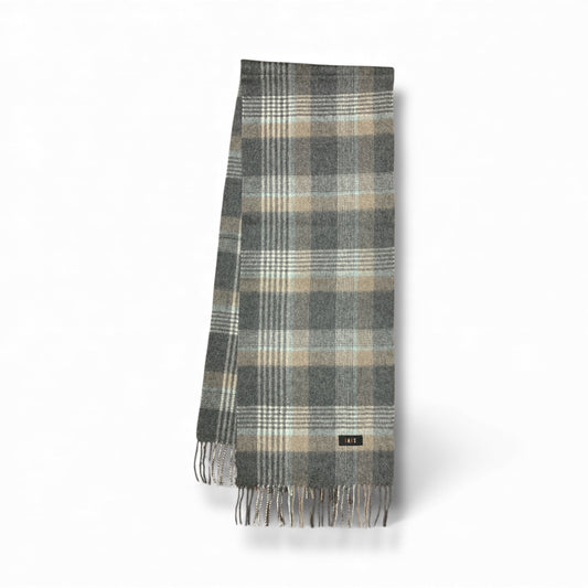 D A K S LONDONMEN’S 100% WOOL SCARF / MUFFLER – PREMIUM WARMTH & TIMELESS ELEGANCE