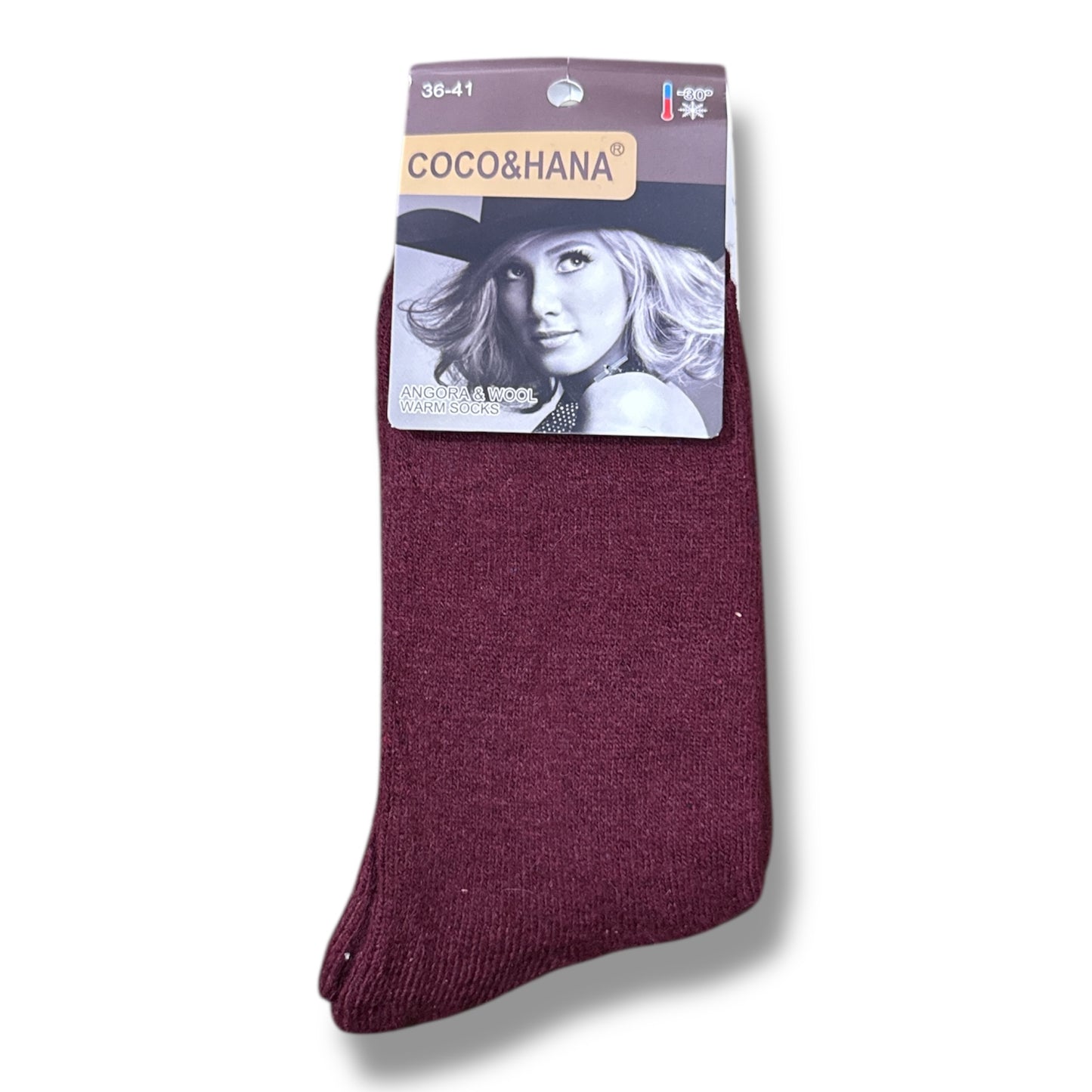 COCO & HANA WOMEN’S WARM WINTERS SOCKS (ONE PAIR PACK?