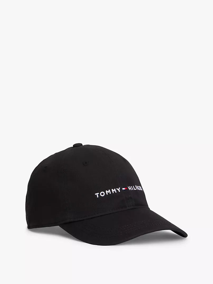 Embroidered Tommy Logo Baseball Cap