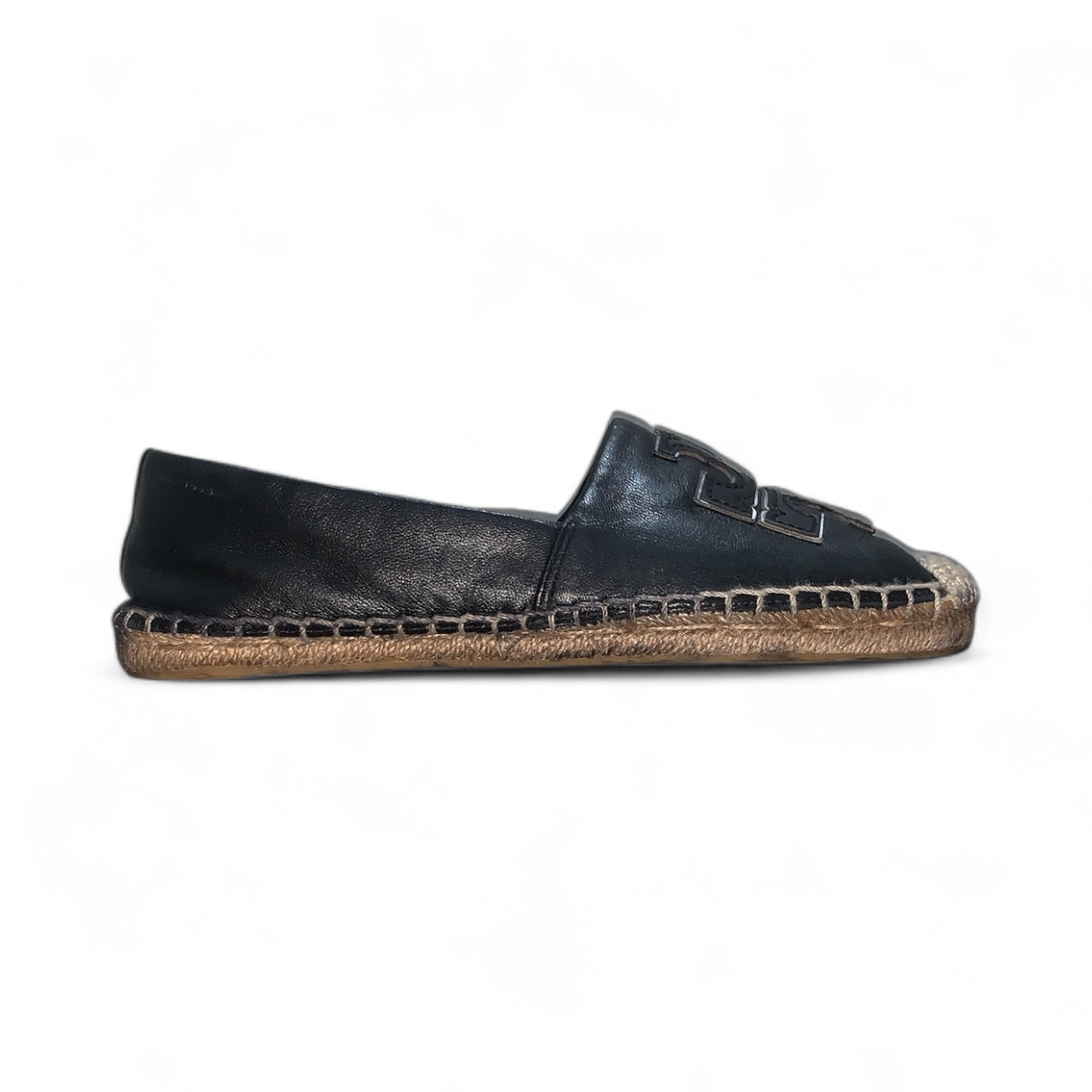 Tory Burch Ines Flat Leather Espadrills | Pre-Loved Condition 10/10 | Size EU 36 |