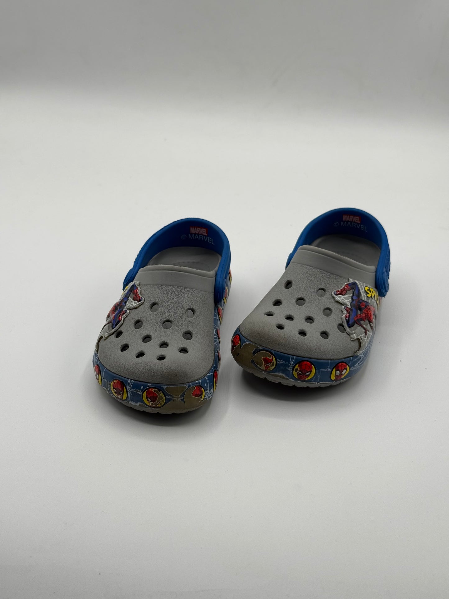 Crocs Kids Spiderman Clogs | 8/10 Condition | Size C6 | EU 22-23