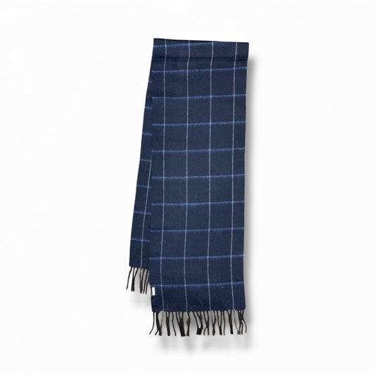 Mila Schön Men’s 100% Wool Scarf – Classic Winter Muffler for Refined Warmth and Style