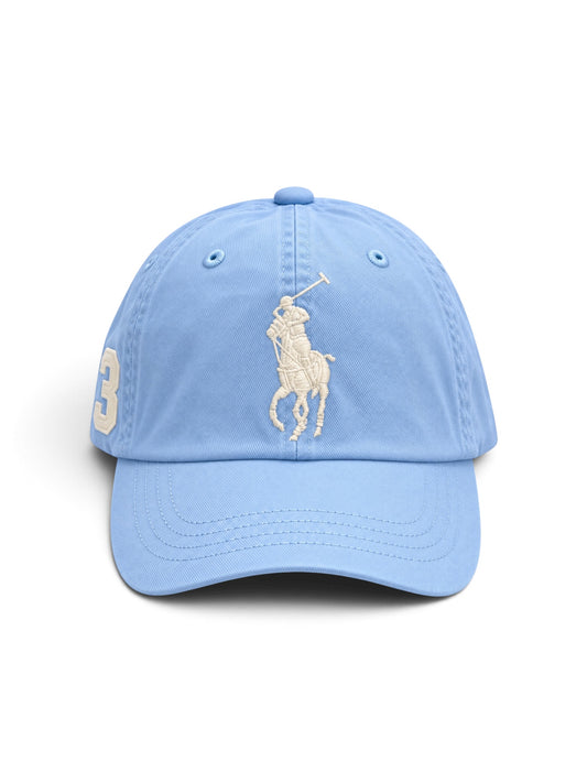 POLO RALPH LAUREN BIG PONY CAP – SKY BLUE & WHITE
