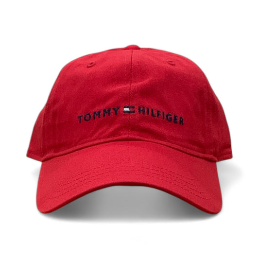 Embroidered Tommy Logo Baseball Cap