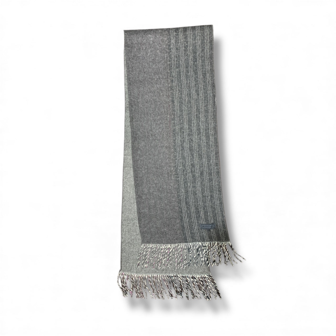 Pierre Cardin Men’s 100% Wool Muffler Scarf – Timeless Luxury & Warmth