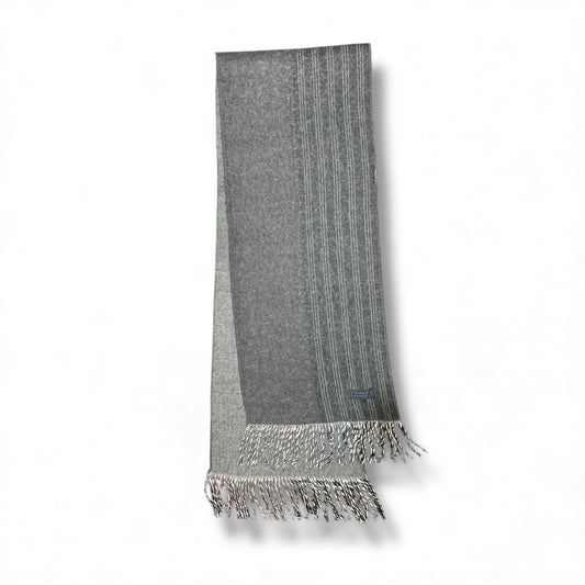 Pierre Cardin Men’s 100% Wool Muffler Scarf – Timeless Luxury & Warmth