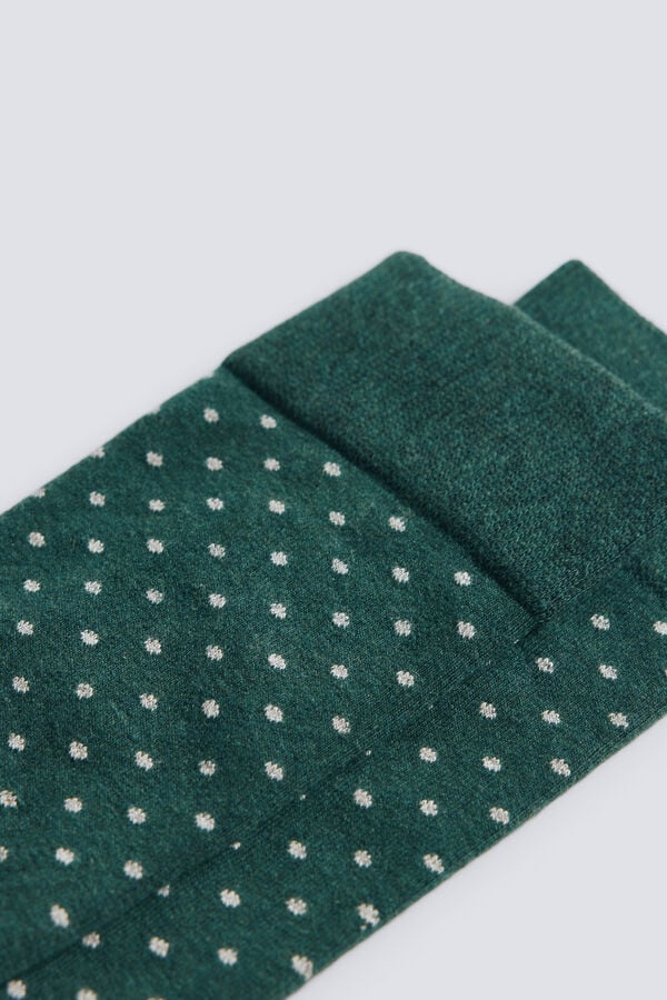 Springfield Long polka dot contrast sock (PACK OF 3)