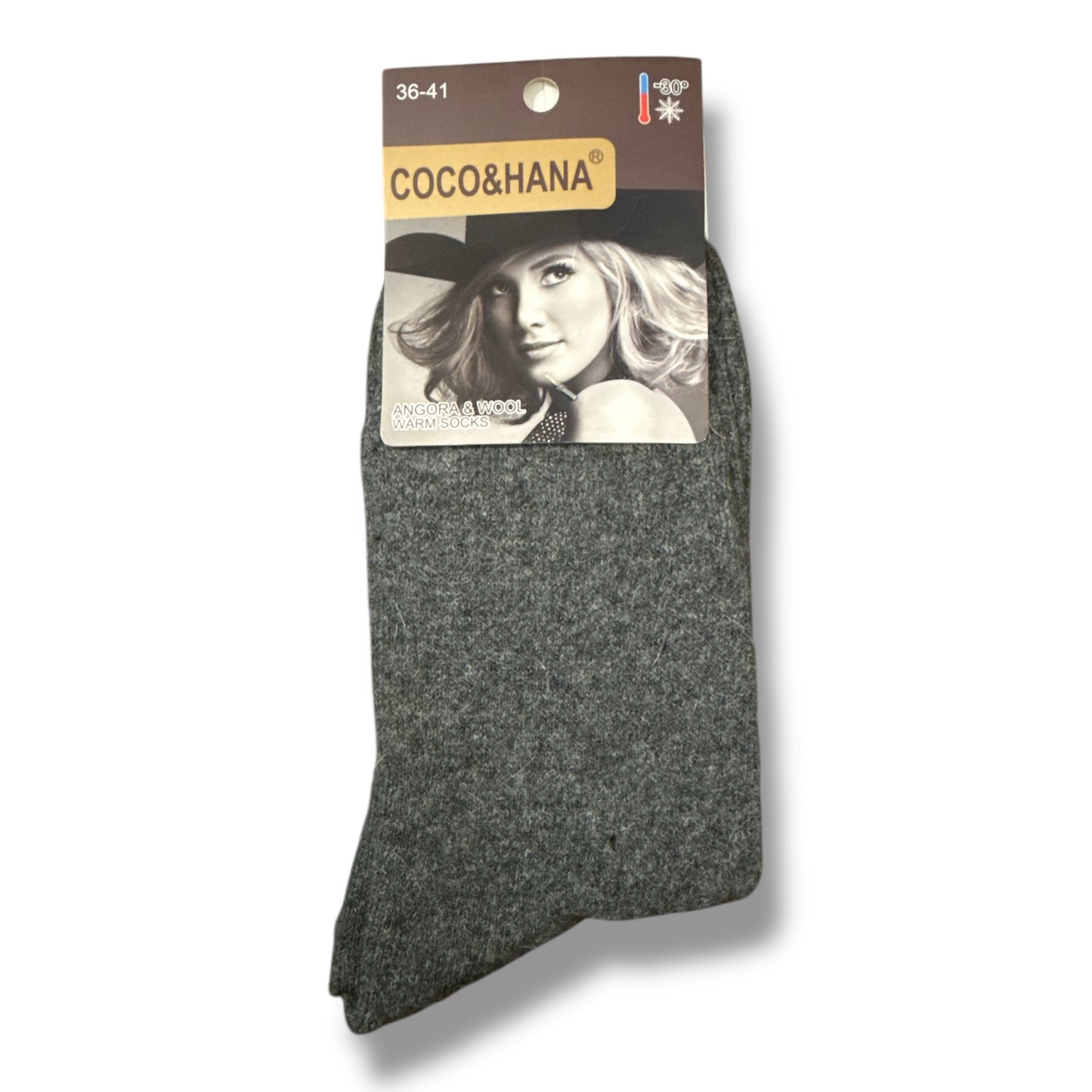 COCO & HANA WOMEN’S WARM WINTERS SOCKS (ONE PAIR PACK?