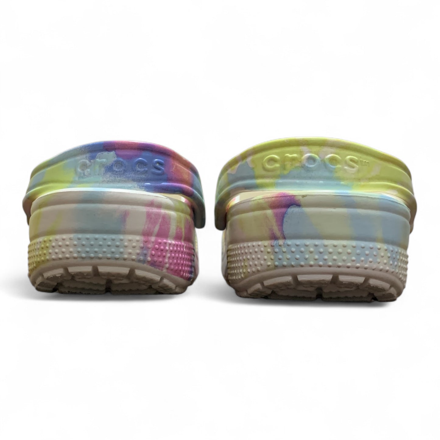 Crocs Classic Tie Dye Graphic Clogs | Condition Excellent 10/10 | SIZE J6 | EU 38-39 | Crocs # 205451