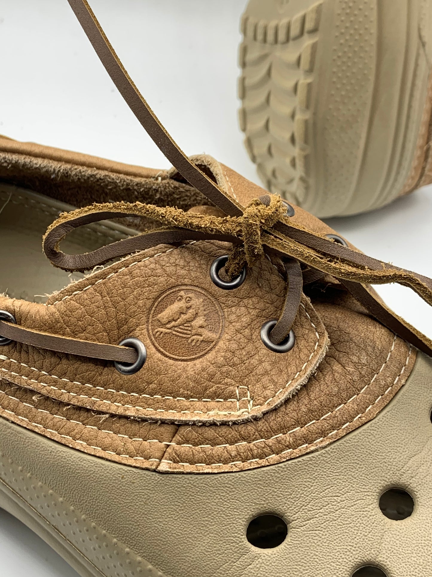 Crocs Islander Pitcrew Boat Shoes | PRE LOVED EXCELLENT CONDITION 10/10 | SIZE M11 | EU 45-46