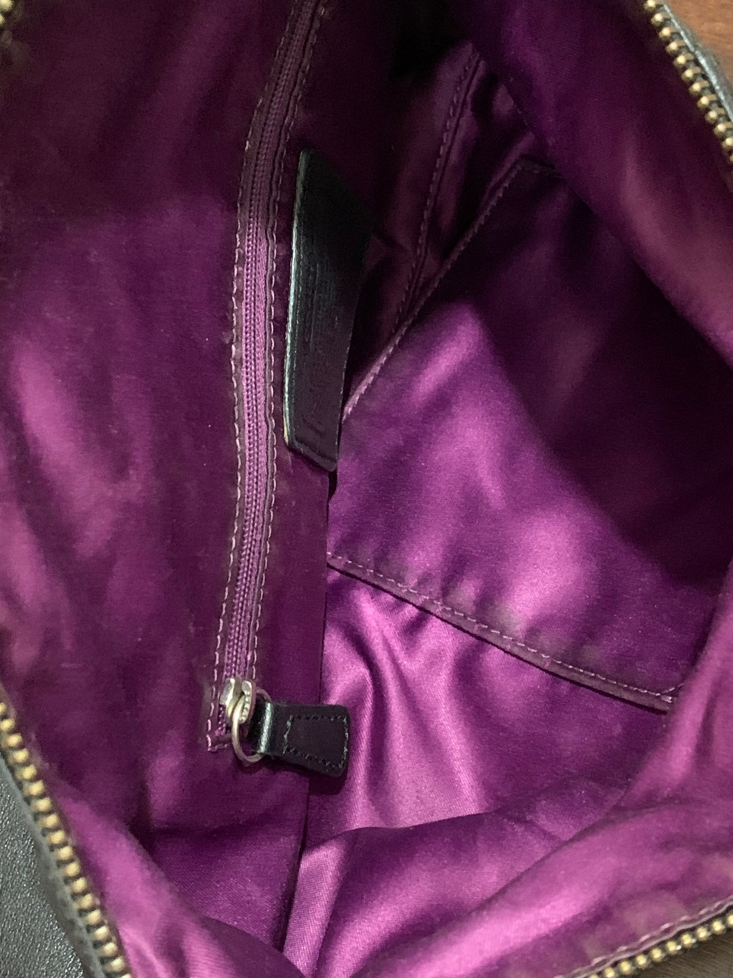 Coach ASHLEY Black Leather Large Leather Satchel Handbag 15447 (Pre-Loved) Excellent Condition