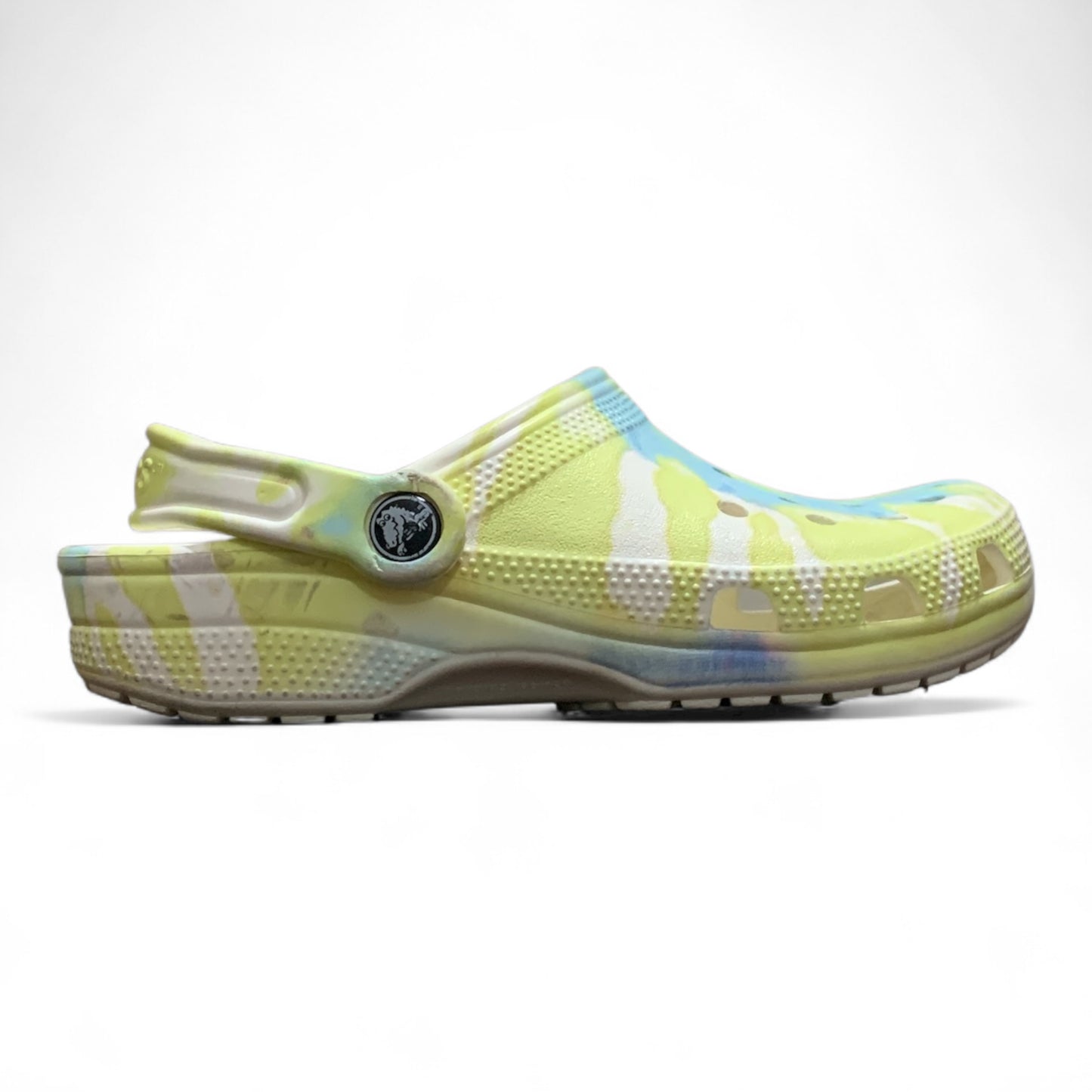 Crocs Classic Tie Dye Clogs | Pre-Loved Condition 10/10 | Size J3 | 34-35
