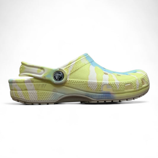 Crocs Classic Tie Dye Clogs | Pre-Loved Condition 10/10 | Size J3 | 34-35