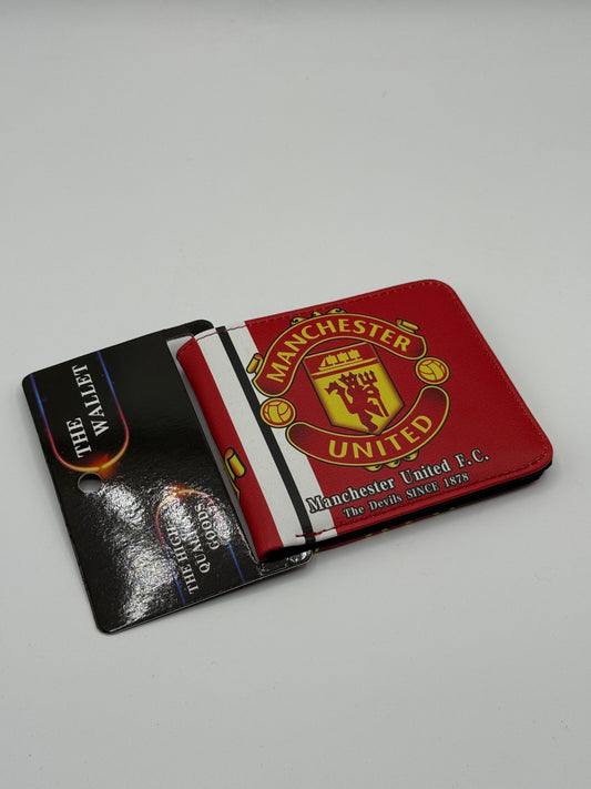 Premium Manchester United Logo Wallet – High-Quality Imported Edition