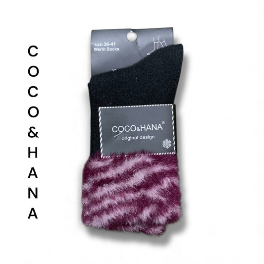 COCO&HANA Warm Winter Socks (ONE PAIR PACK)