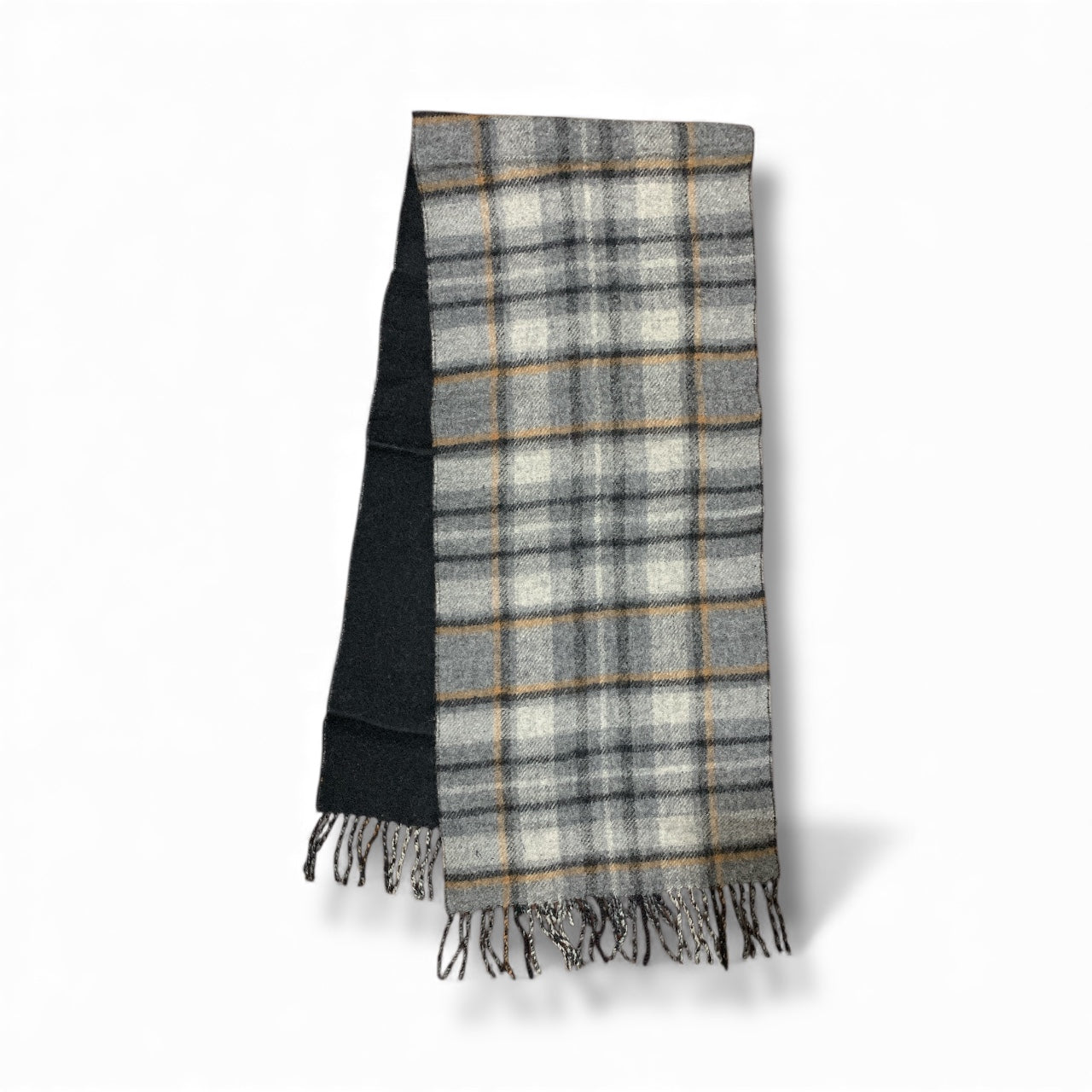 Sorgente Men’s 100% Wool Scarf – Classic Winter Muffler for Warmth and Sophisticated Style