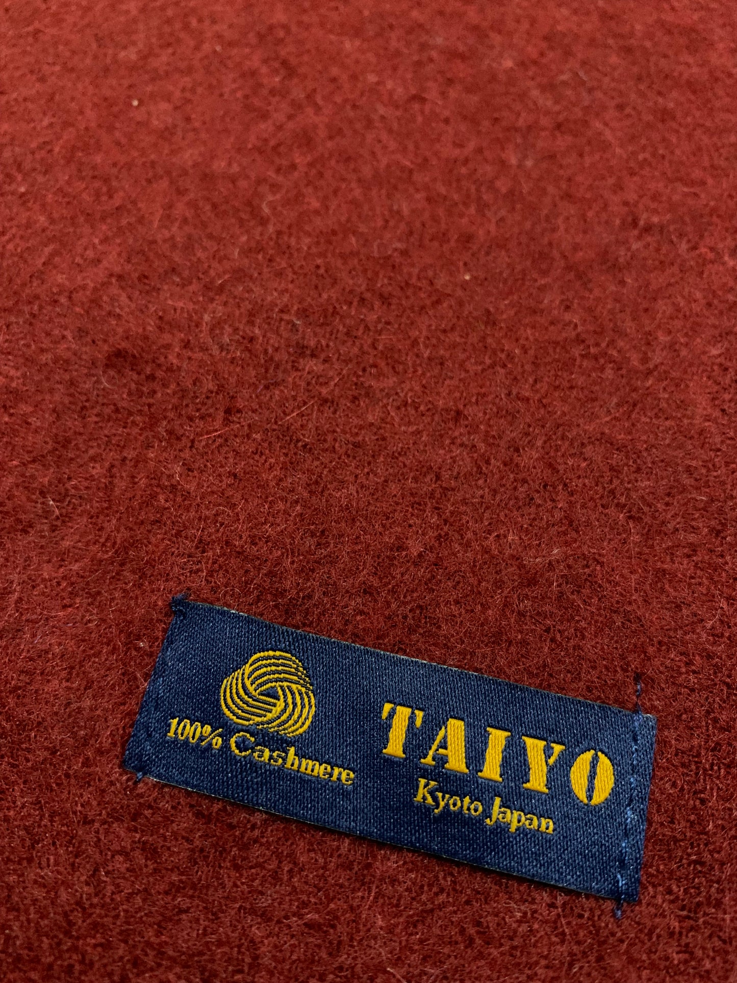 TAIYO Kyoto Japan Men’s 100% Cashmere Wool Scarf – Japanese Luxury Muffler