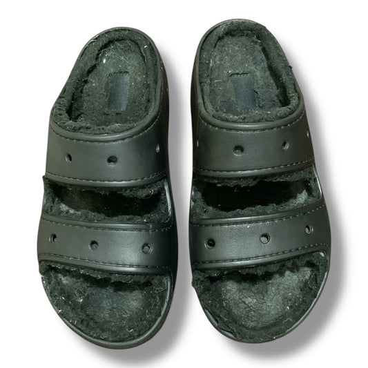 Crocs Classic Cozzzy Sandals | Pre-Loved Condition 10/10 Excellent Like Brand New | Size | US M7 W9 | EU 39-40
