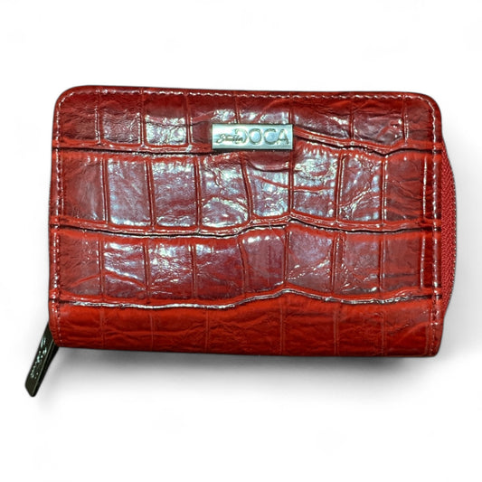 DOCA RED WALLET (PRE-LOVED CONDITION EXCELLENT)
