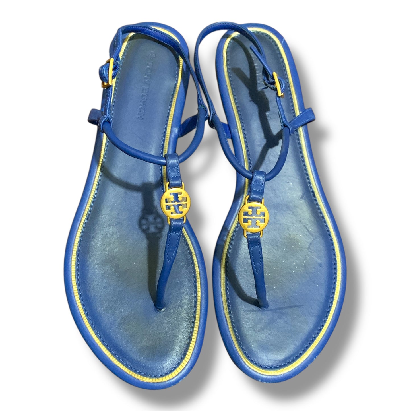 Tory Burch Emma Flat Thong Sandals | Pre-Loved Condition 10/10 Excellent | Size EU 38-39