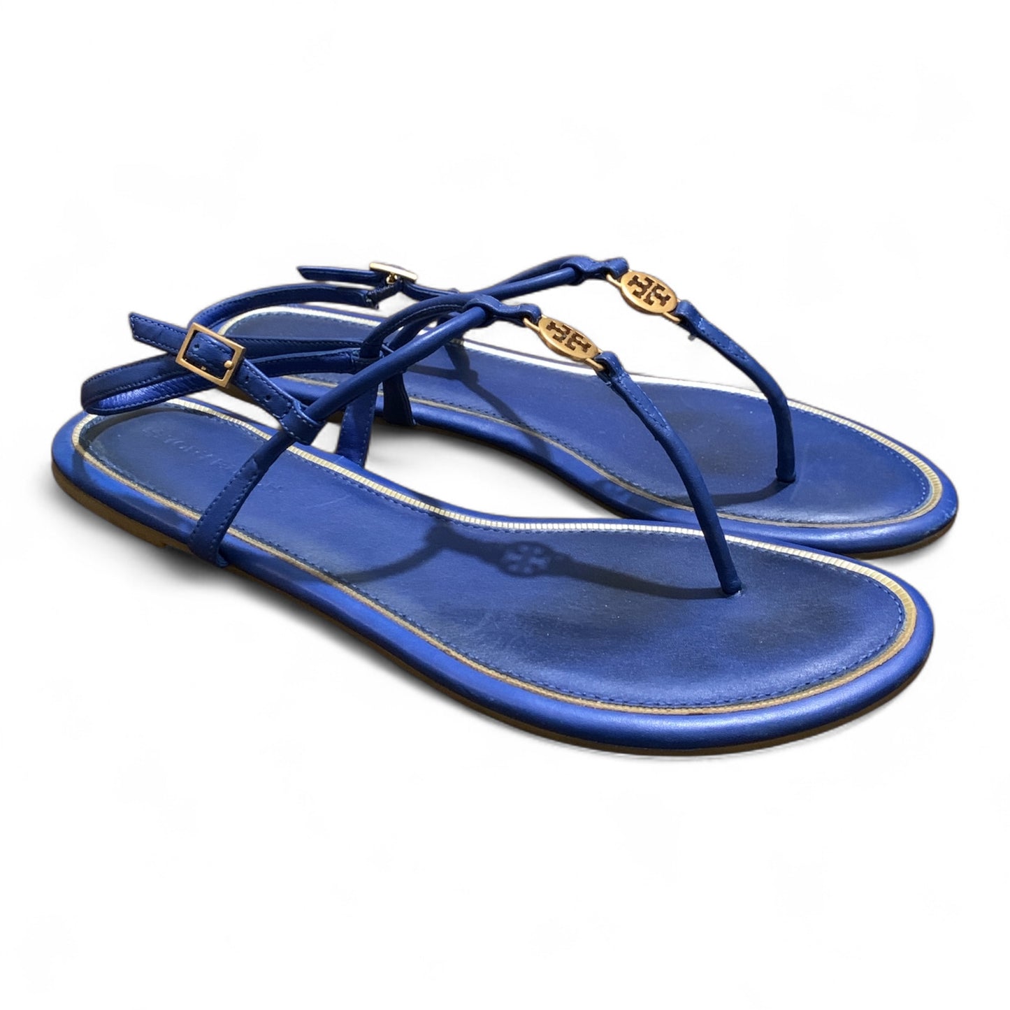 Tory Burch Emma Flat Thong Sandals | Pre-Loved Condition 10/10 Excellent | Size EU 38-39