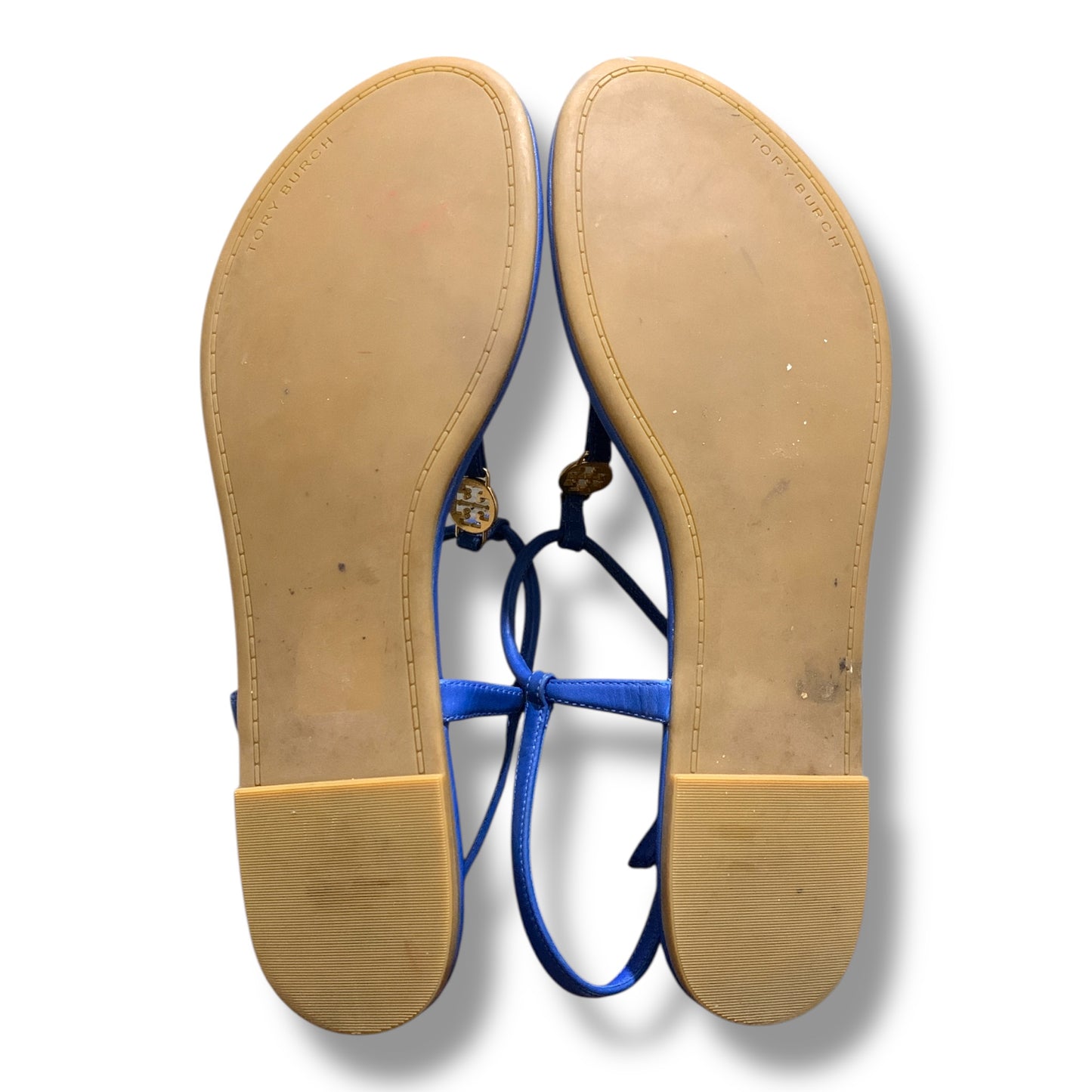 Tory Burch Emma Flat Thong Sandals | Pre-Loved Condition 10/10 Excellent | Size EU 38-39