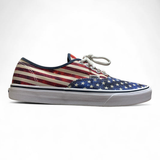 Vans Flag Patriotic USA Men’s Shoes  | Pre-Loved Excellent Condition 10/10 | Size US11 | UK10 | EU44.5 | 5000200