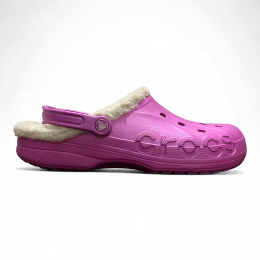 Crocs Baya Lined Clogs Warm and Fuzzy | Pre-Loved Condition 10/10 Excellent | Size US M12 | 45-46 | Made In Mexico