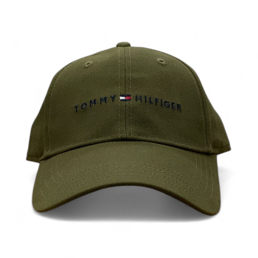 Embroidered Tommy Logo Baseball Cap