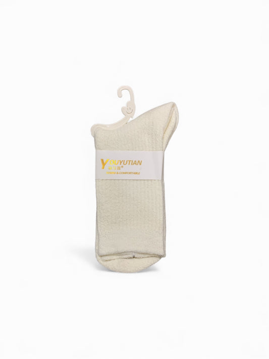YOUYUTIAN Ultra-Soft Fuzzy Thermal Socks – Warm & Comfortable (ONE PAIR PACK)