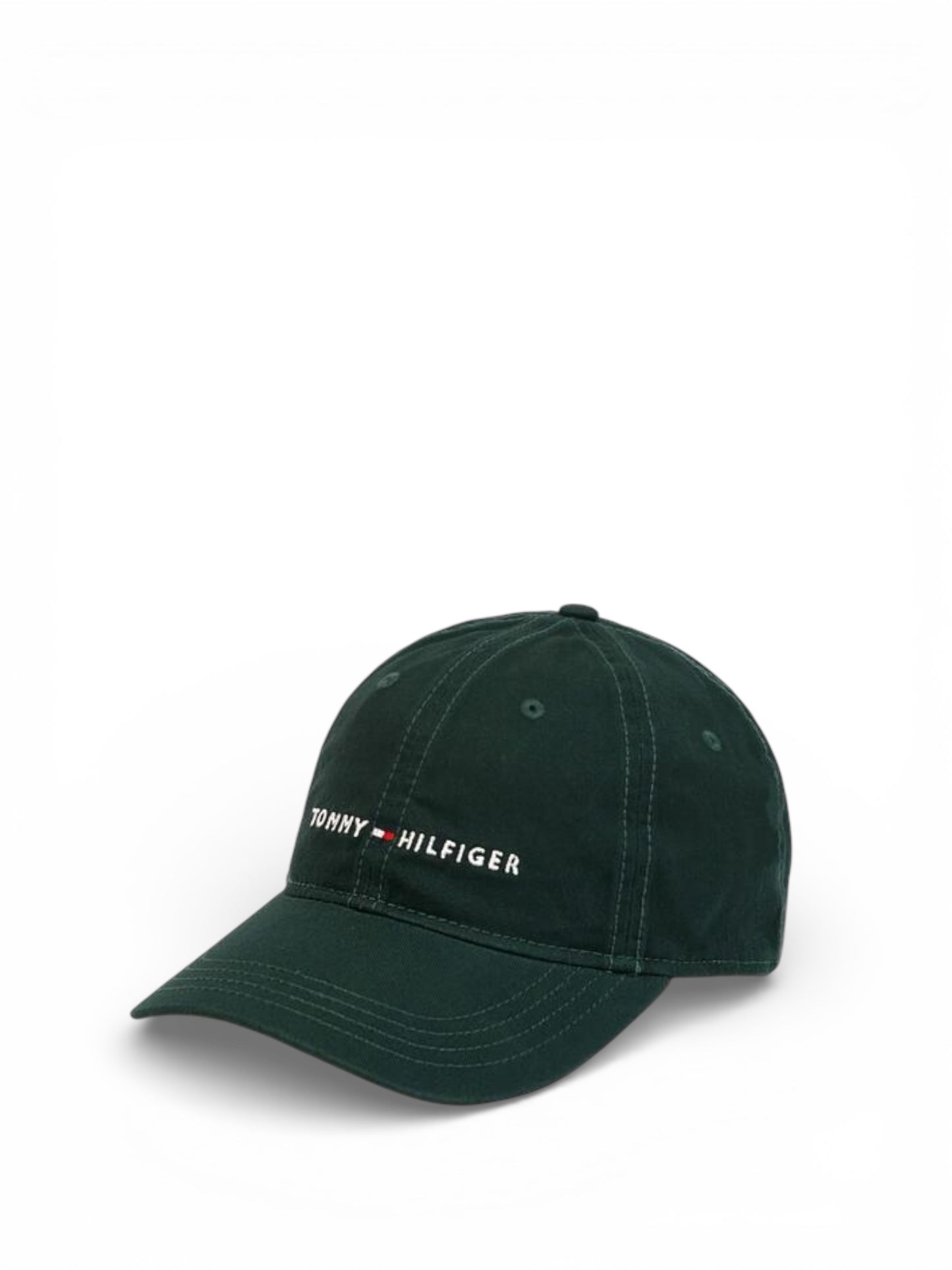 Embroidered Tommy Logo Baseball Cap