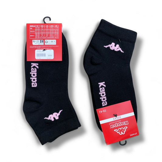 Kappa Women’s Cotton Ankle Socks    (3 Pairs Pack)