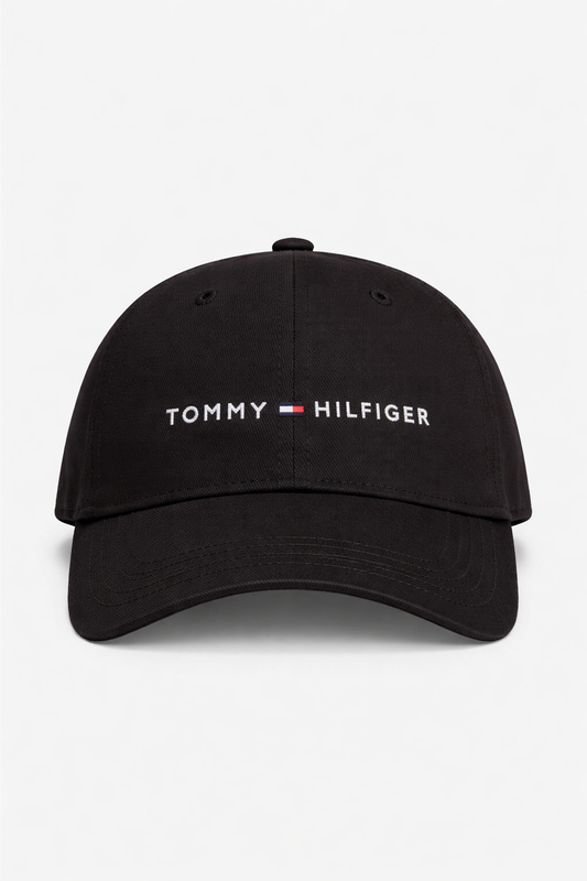 Embroidered Tommy Logo Baseball Cap