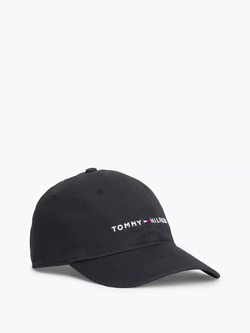 Embroidered Tommy Logo Baseball Cap