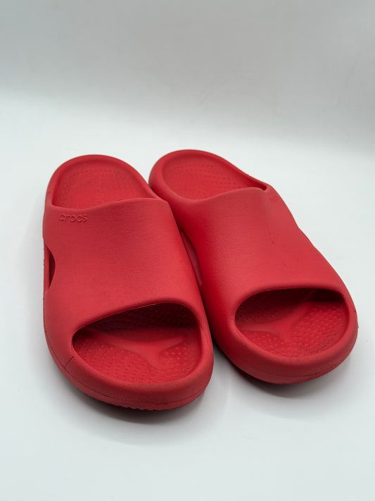 Crocs Mellow Slides in varsity red | Condition 9/10 | Size M5 W7 | EU 37-38