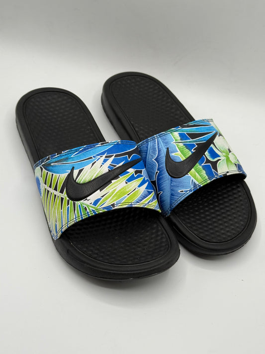 Nike Benassi JDI Printed Slides | Pre-Loved Condition 10/10 | Size UK6.5 EU40.5 | Made In Indonesia