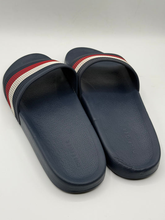 Tommy Hilfiger Seasonal Men's Slides | Pre-Loved Condition 9/10 | Size US11 EU45 | Made In China | 100% Original
